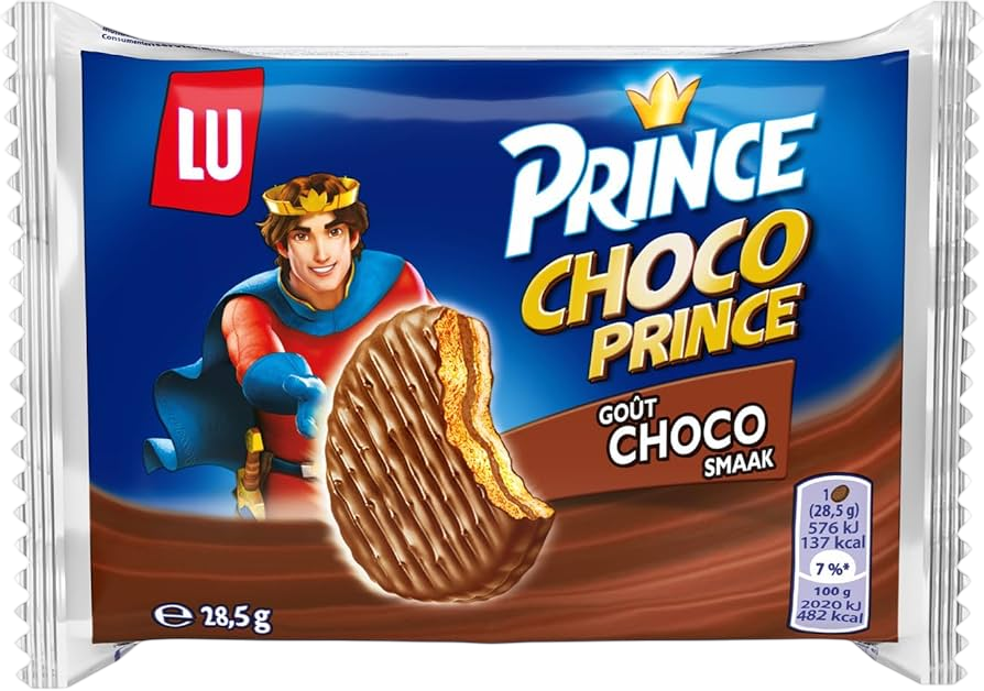 Lu Choco Prince Chocolate Cookie Sandwich Box  28.5g