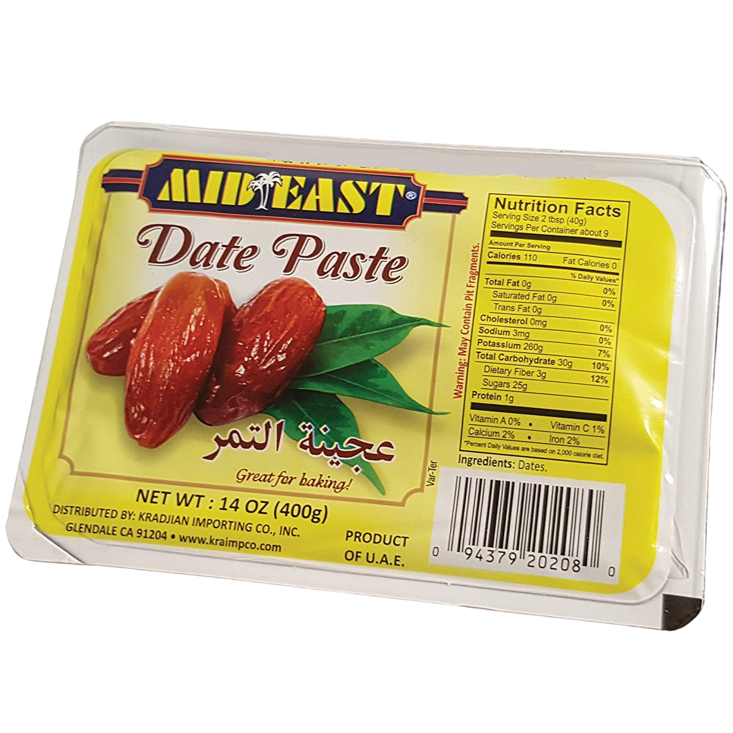 Mideast Date Paste 17 oz