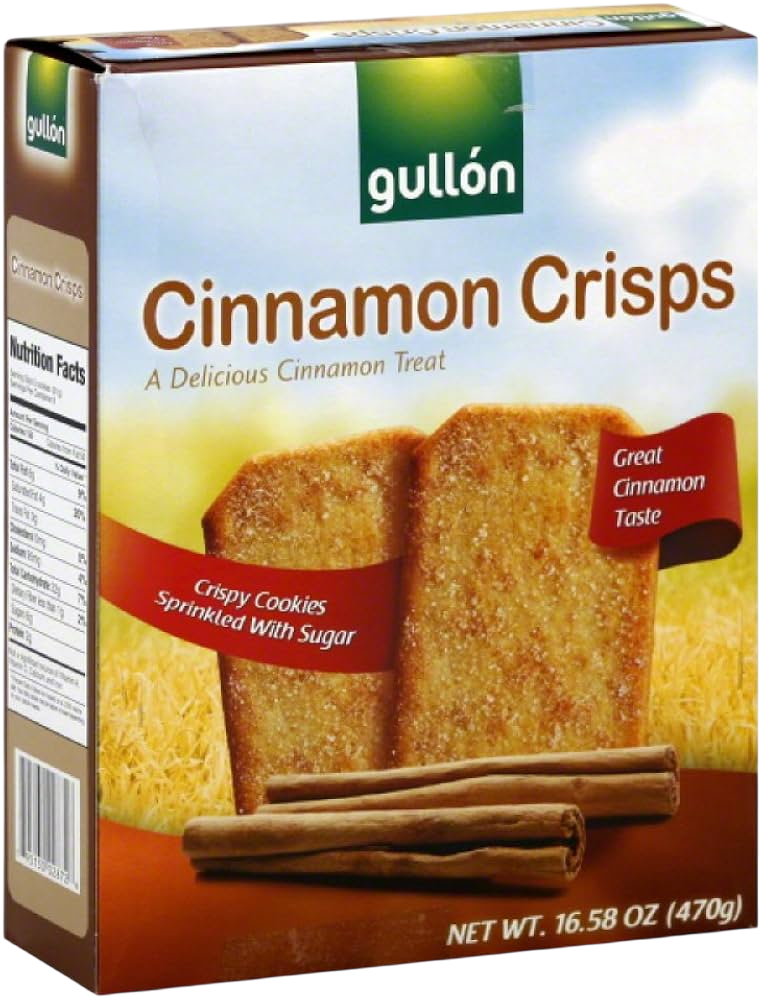 gullon cinnamon crisps 8oz