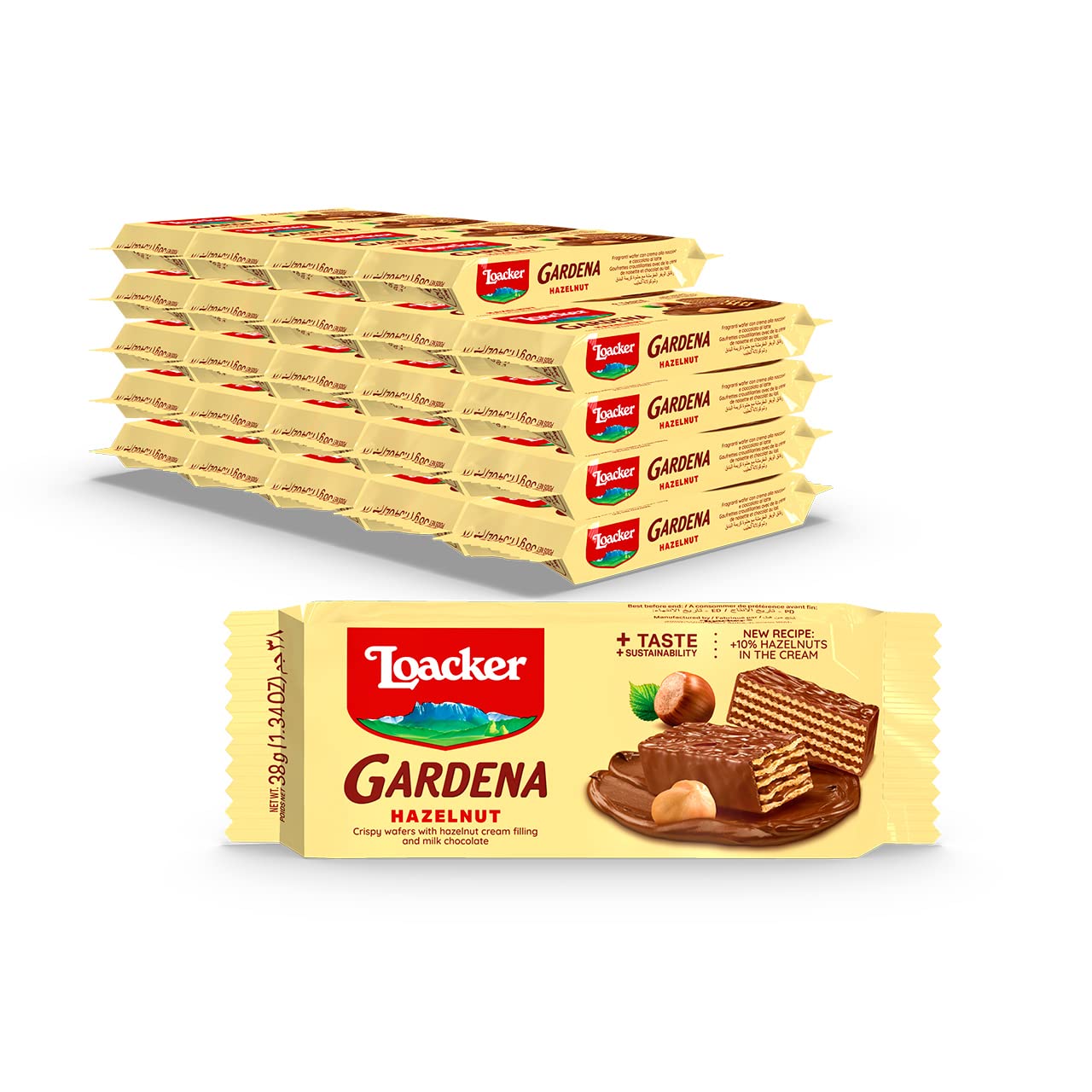 Loacker Gardena Hazelnut Wafer