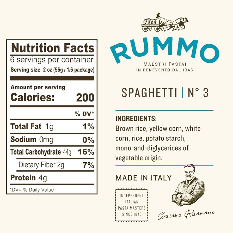 Rummo Spaghetti Pasta Gluten Free