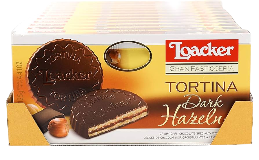 Loacker Tortina Dark Hazelnut 125g