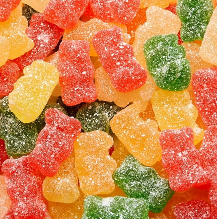 Halal Sour Gummy Bears 1lb