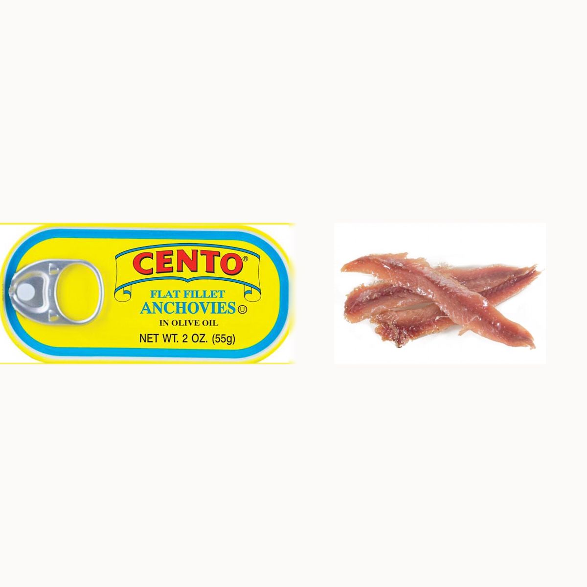 Cento Flat Fillets of Anchovies