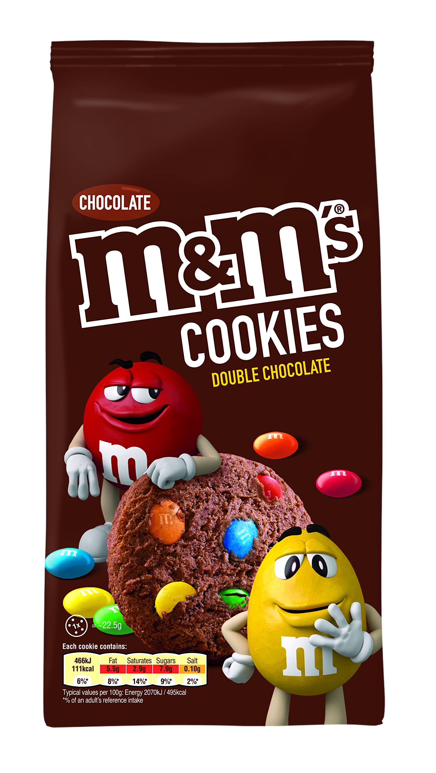 M&M'S Double Chocolate Cookies 180g