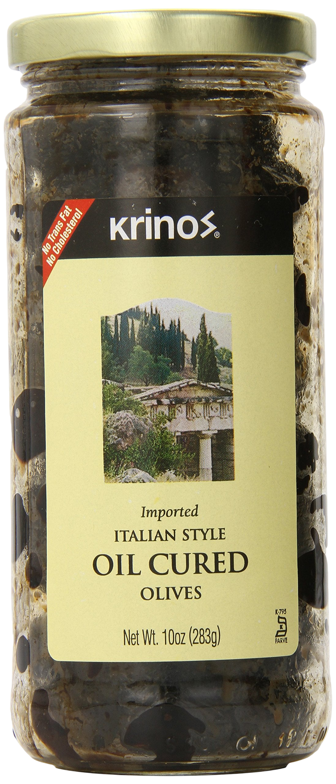 Krinos Oil Cured Olives 10 oz