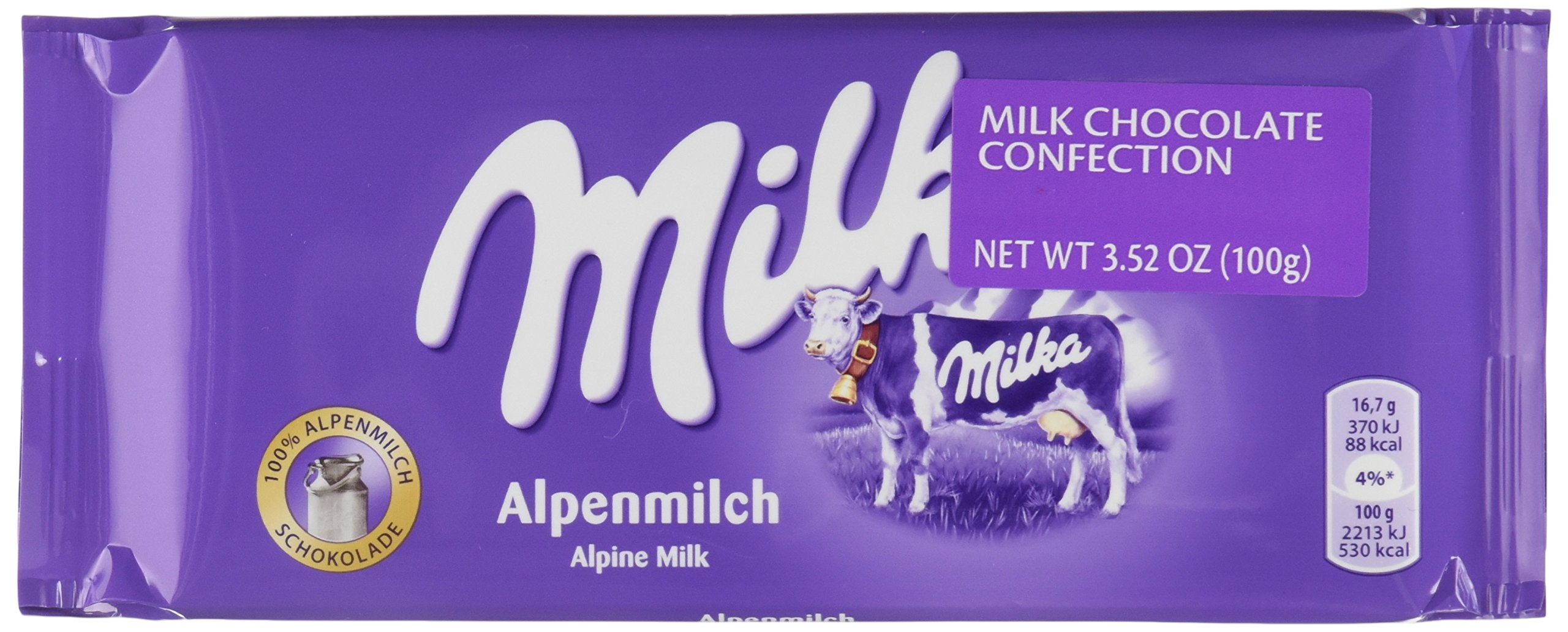 Milka Milk Chocolate 100g