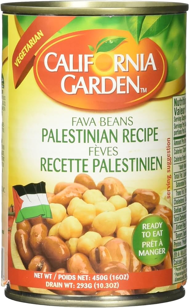 California garden fava palestine recipe