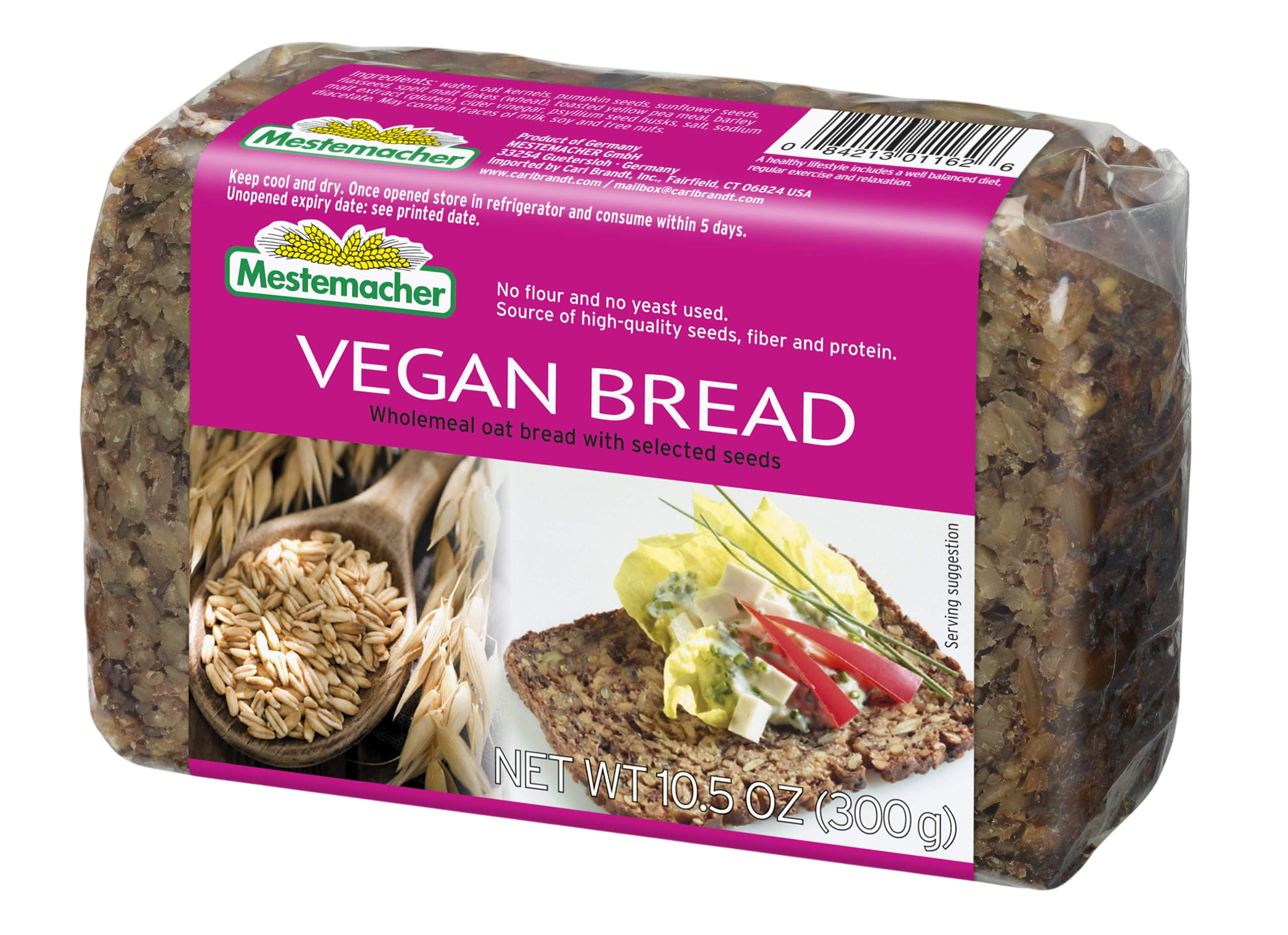 Mestemacher Vegan Bread 12.5 kg