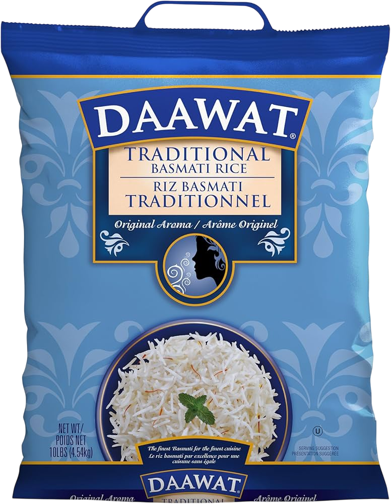 Daawat Traditional Basmati Rice 10lb