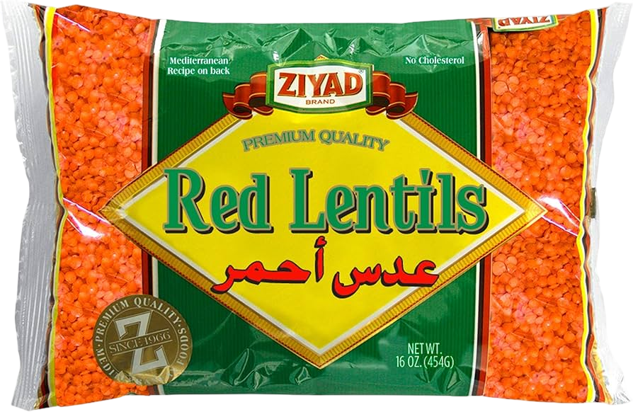 Ziyad Red Lentils 16 oz