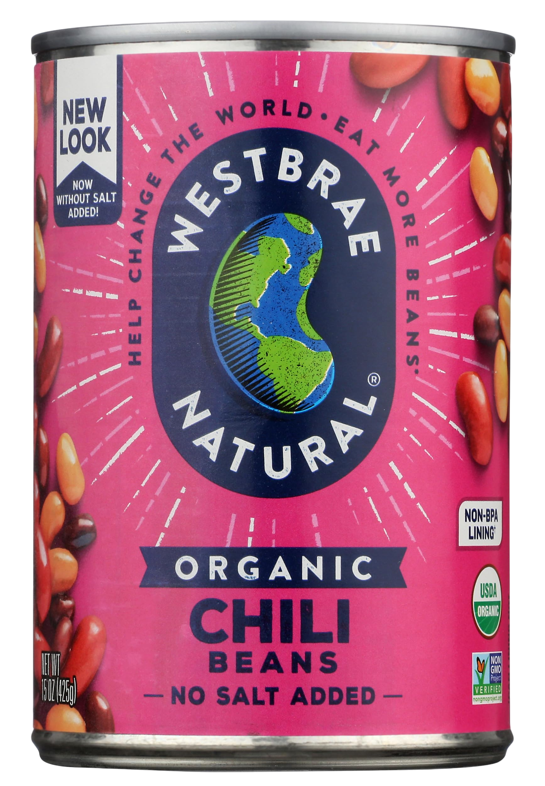 My Halal Pantry Westbrae Natura Organic Chili Beans 15oz