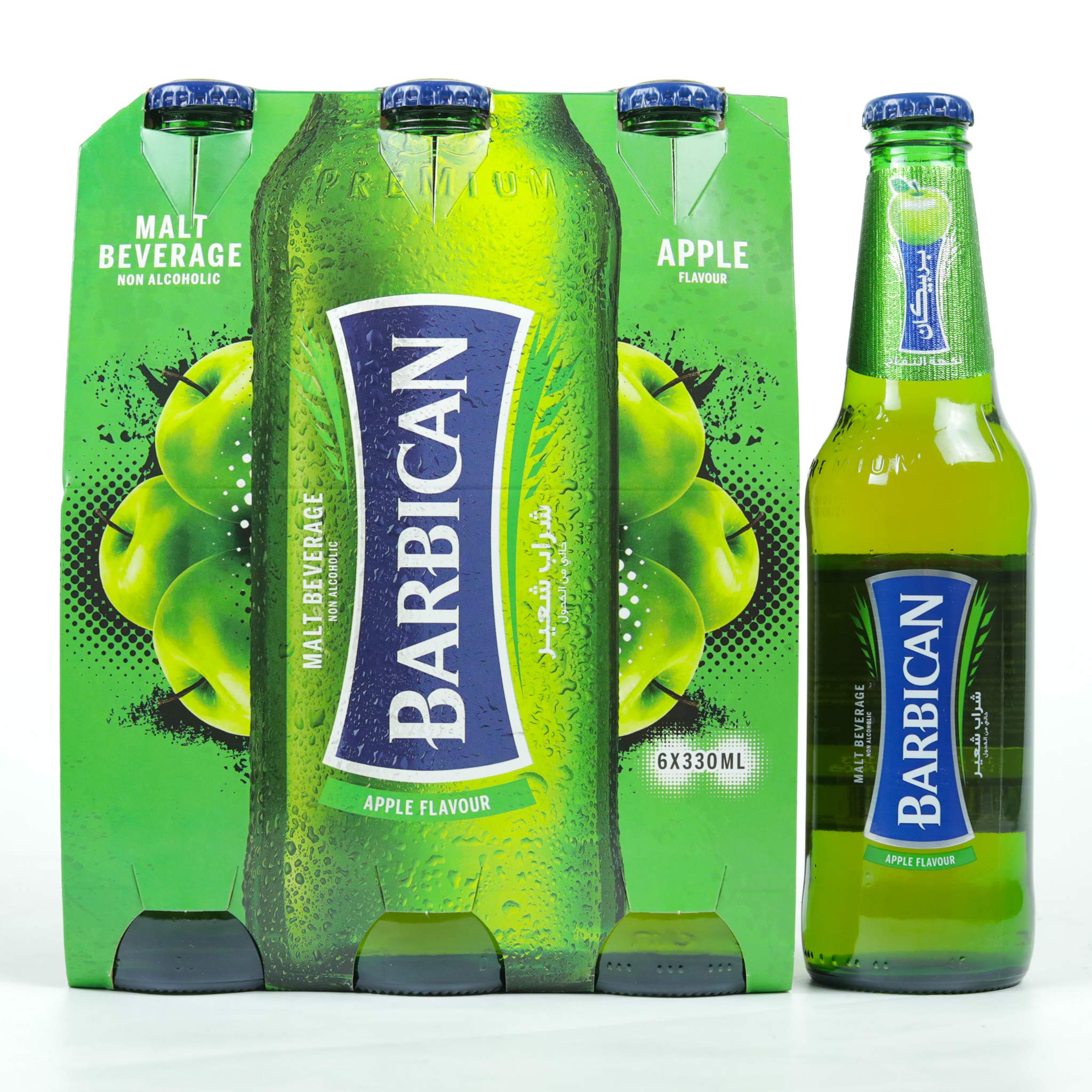 Barbican Malt Drink Apple 6 x 330ml