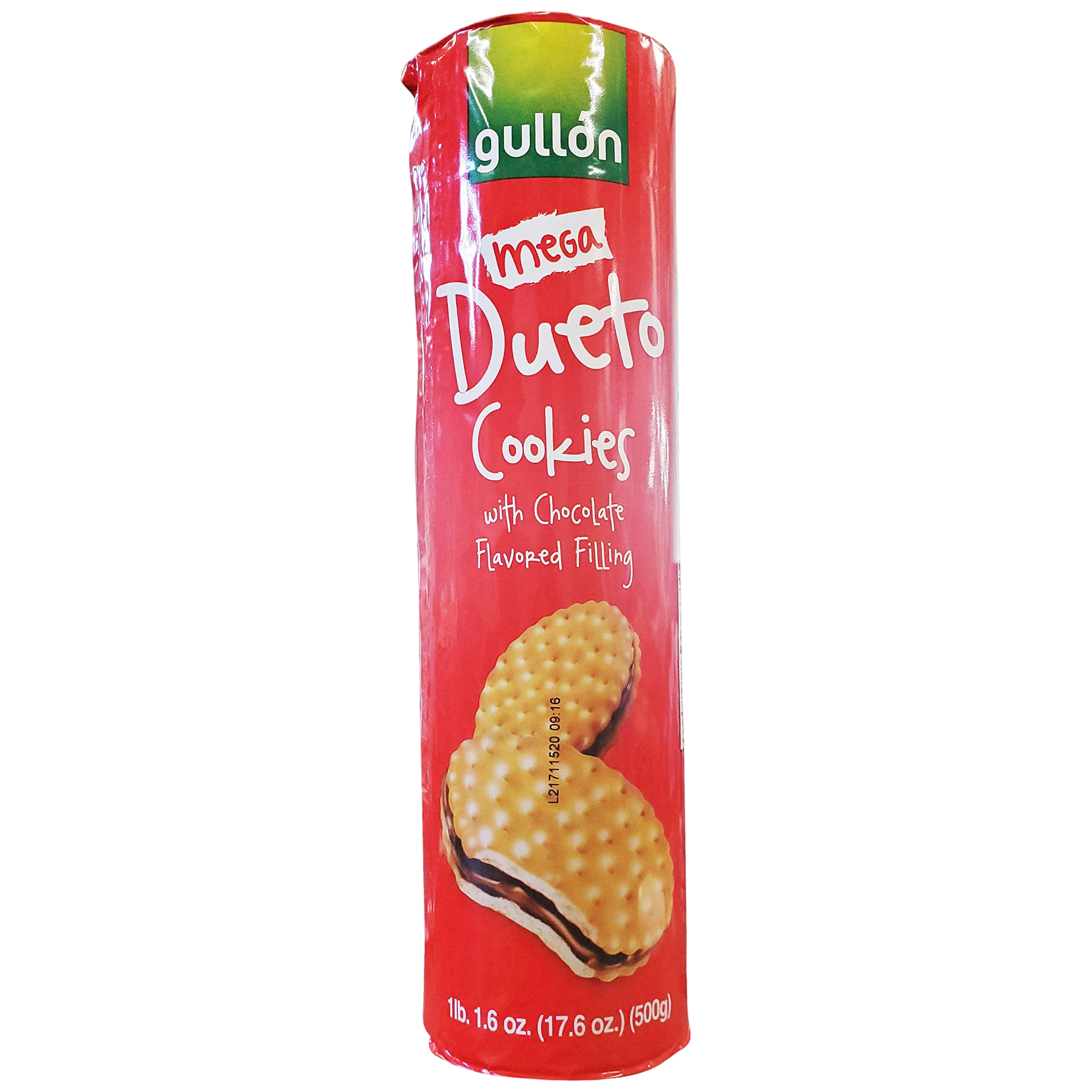 Gullon Dueto Cookies W/Chocolate 500g