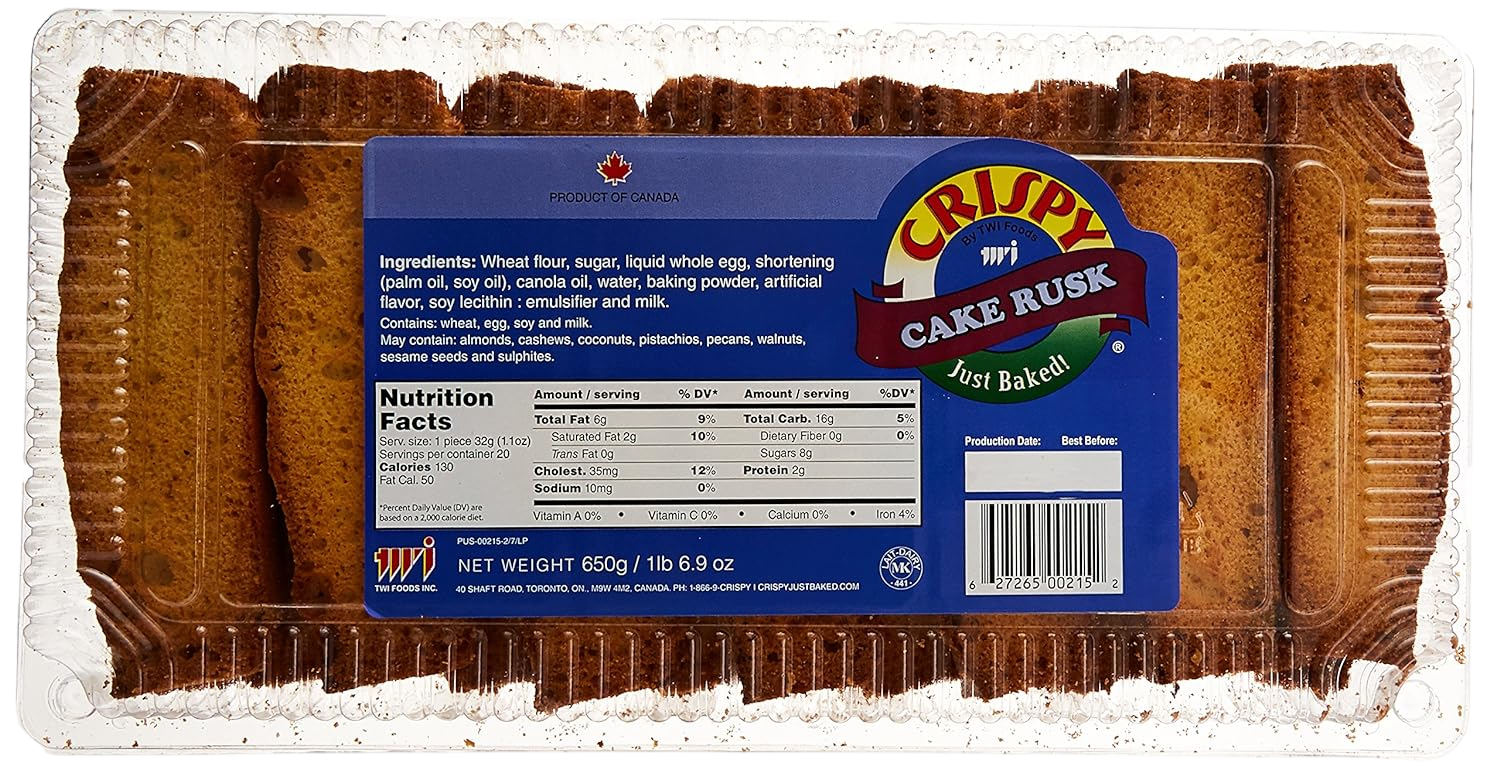 Crispy Cake Rusk 650g