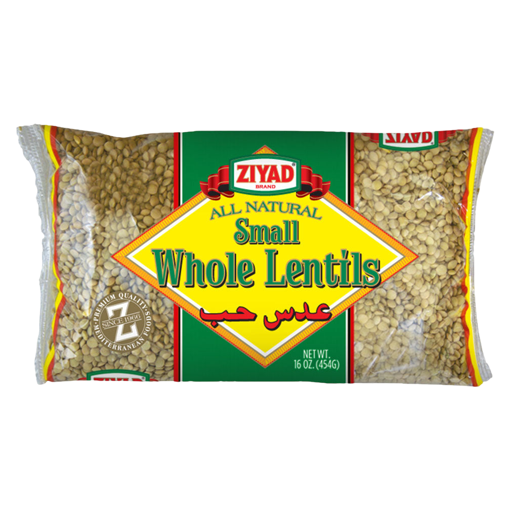 Ziyad Whole Lentils 16 oz