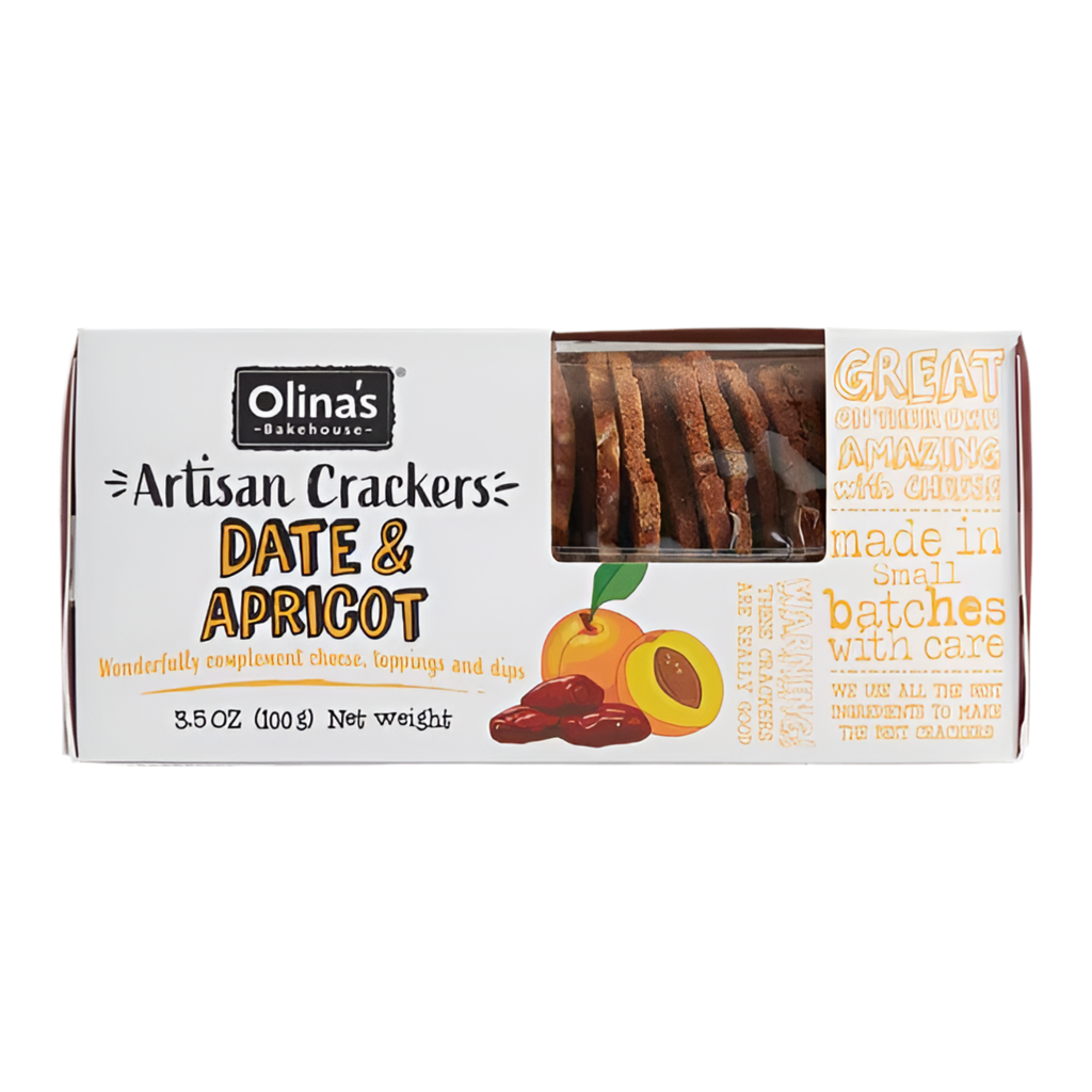 Bakehouse Date & Apricot Crackers 100g