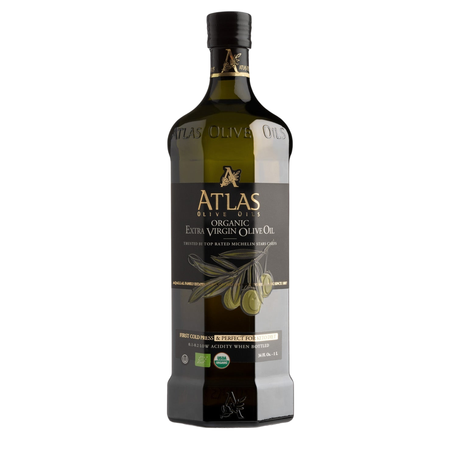 Atlas Organic Extra Virgin Olive Oil 1L