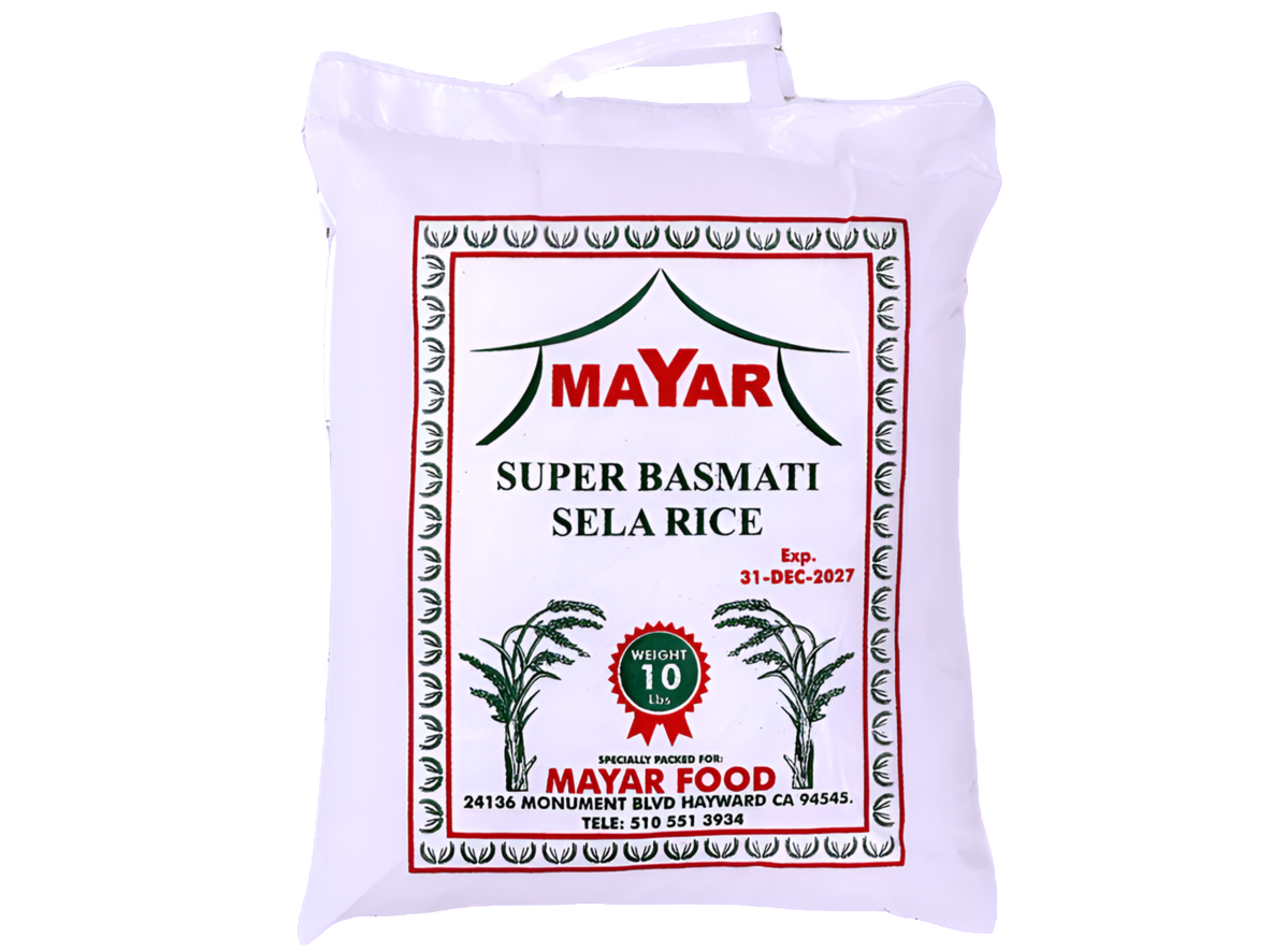 Mayar Super Basmati Sela Rice 10lb