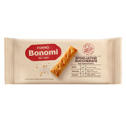 Forno Bonomi Puff Pastry Sugar Topped 7oz