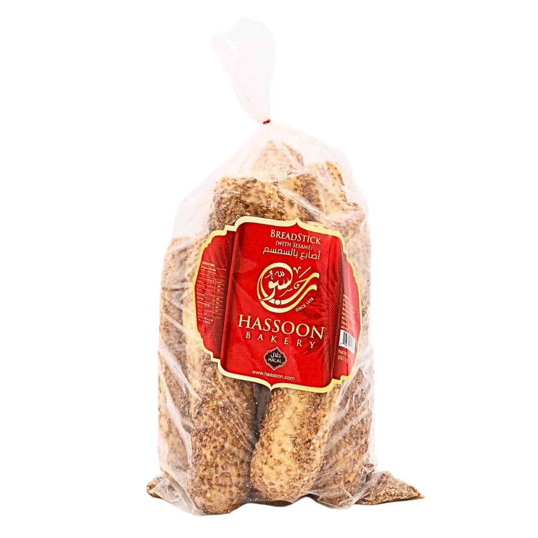 Hassoon Bread Stick With Sesame 10oz