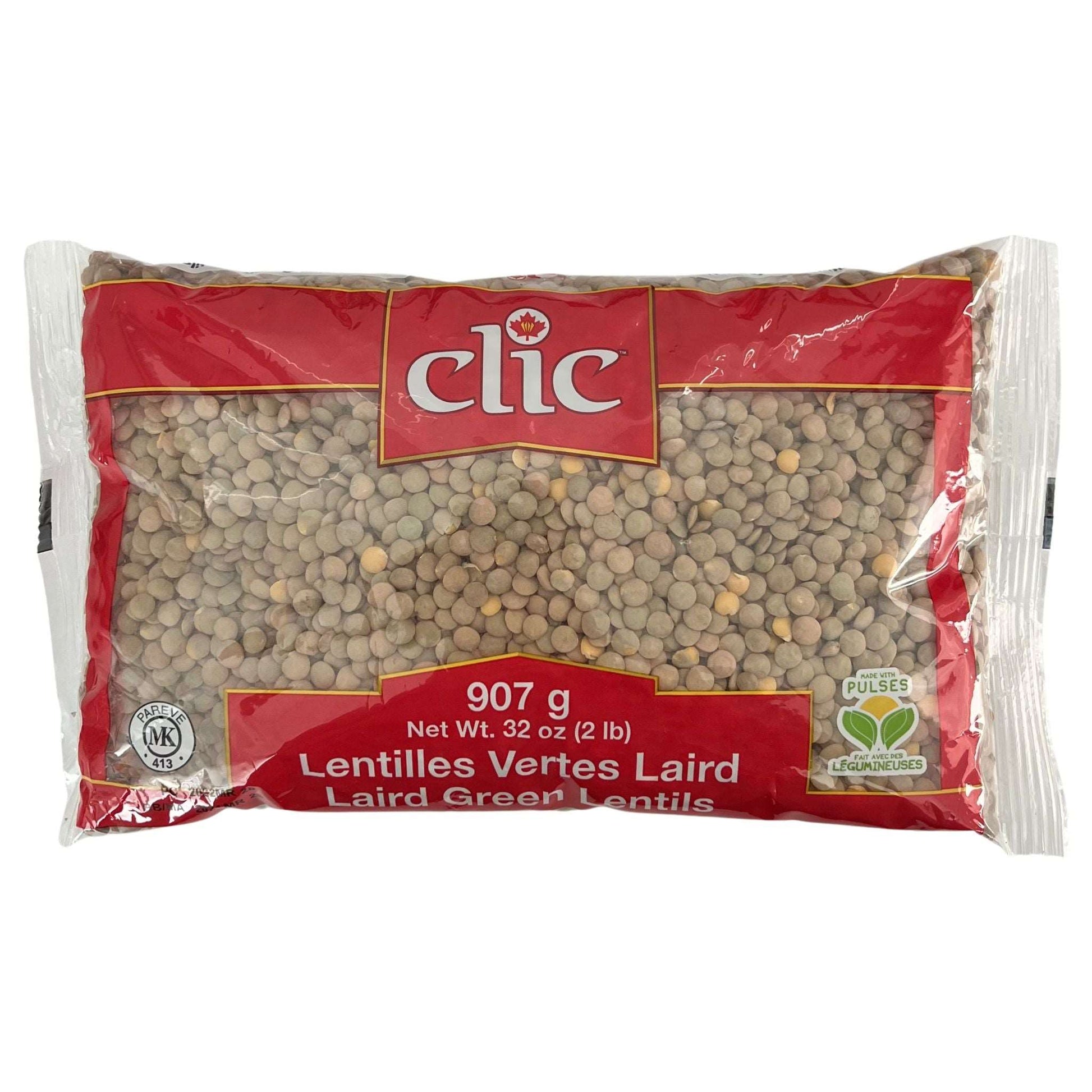 Clic laird green lentils