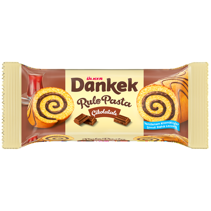 Ulker Dankek Roll Cake W/Chocolate 235g