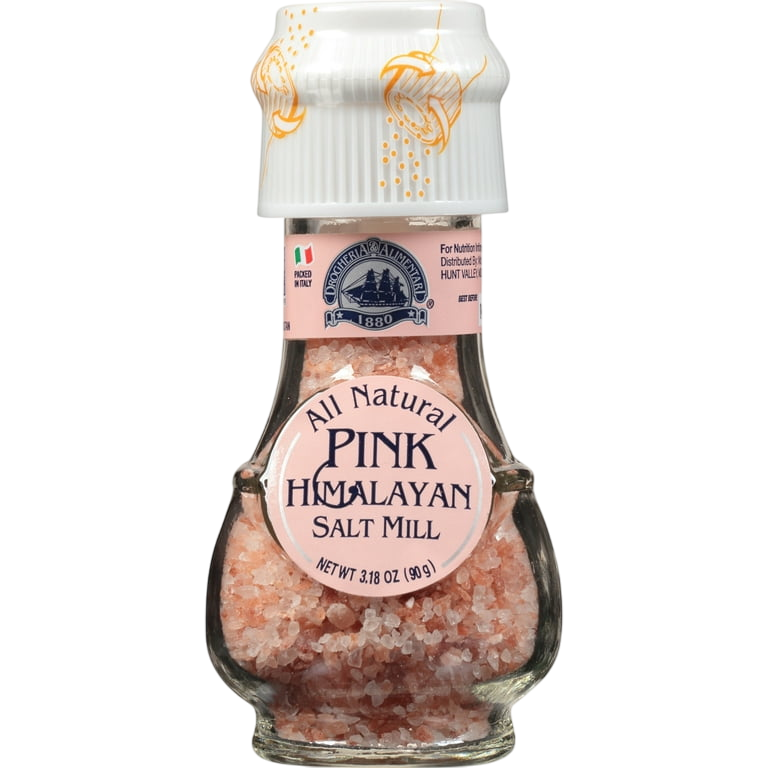 D & A Natural Pink Himalayan Sea Salt Mill 3.18 oz