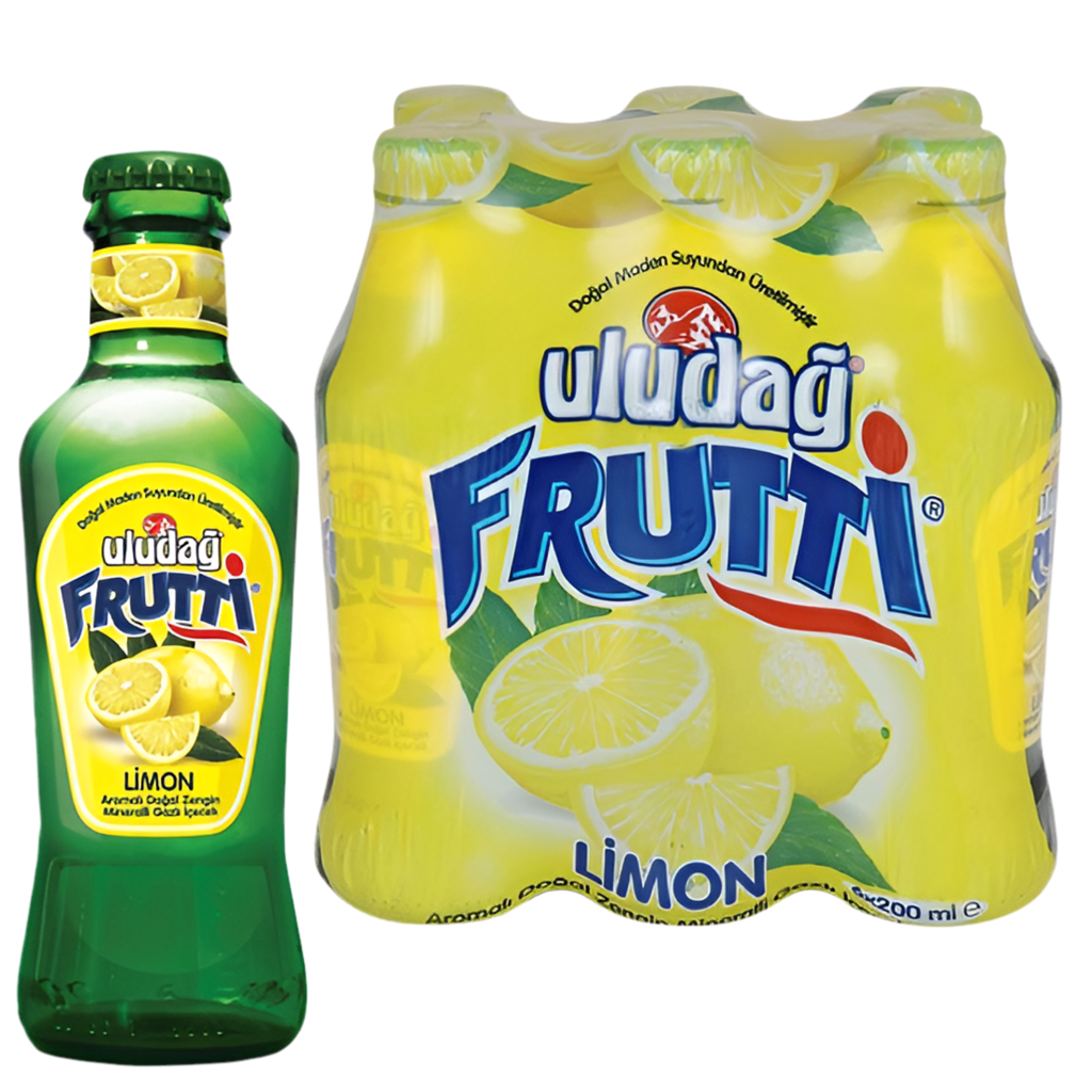 Uludag Mineral Water Lemon 6x200ml