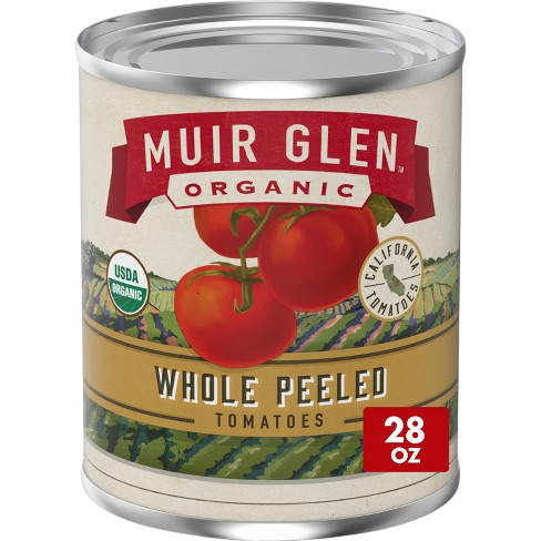 Muir Glen Organic Whole Peeled Tomatoes 28 oz.