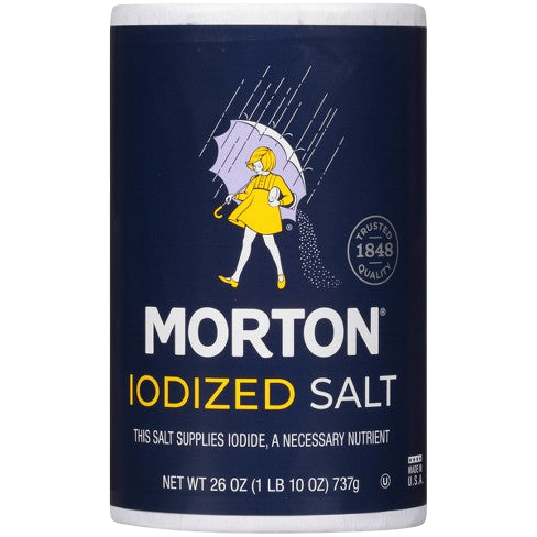 Morton Iodized Salt 26 oz.