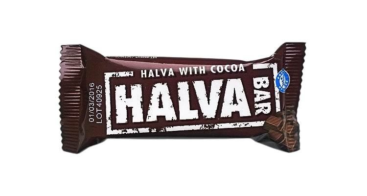 haitoglou halva bar with cocoa 16g