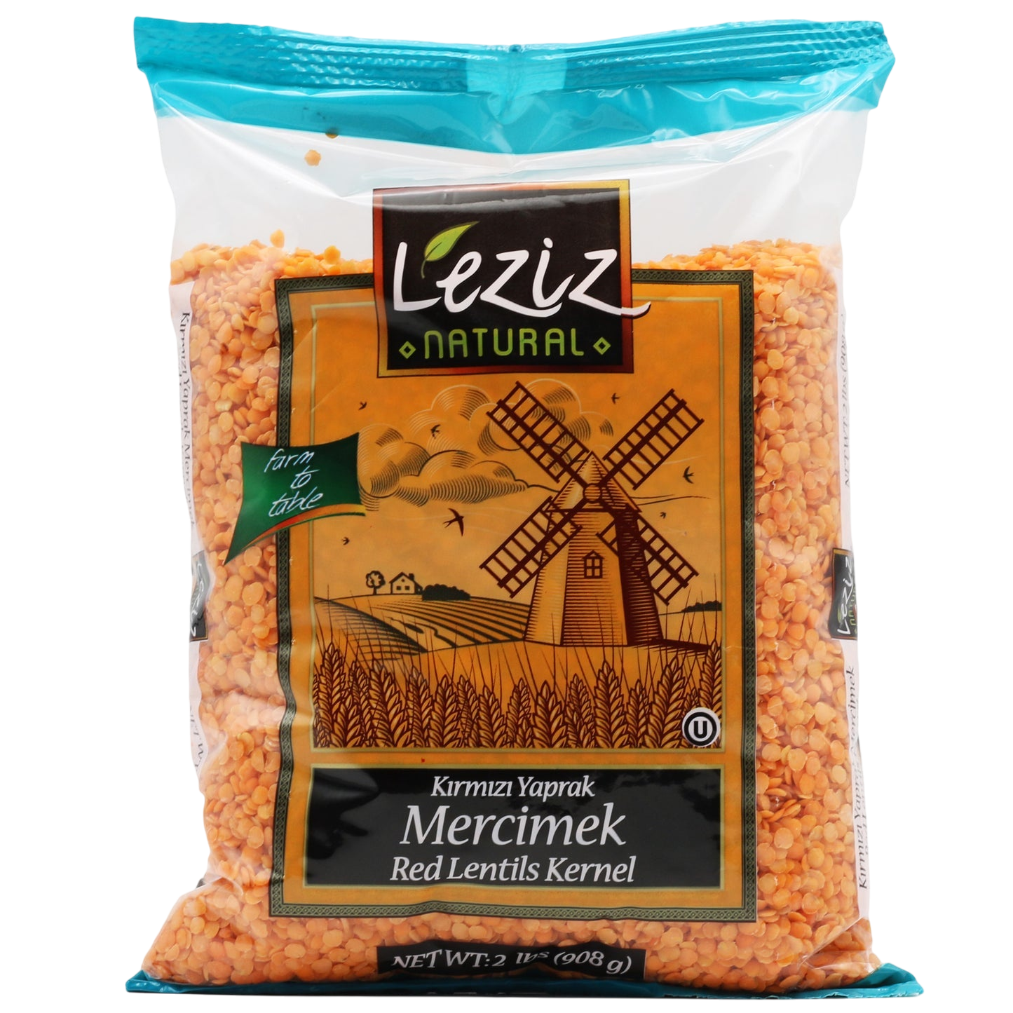 Leziz Red Lentils 2 lb