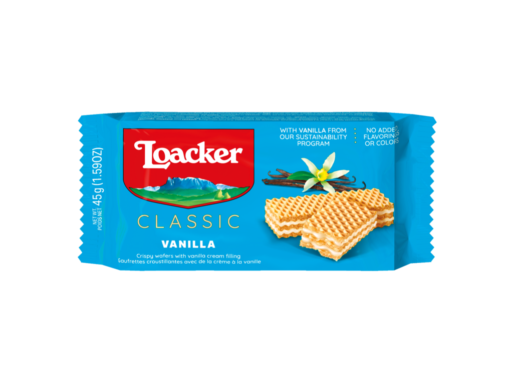 Loacker Vanilla Wafers