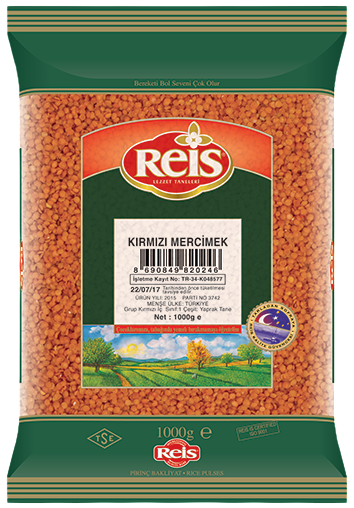 Reis Red Split Lentils 1kg