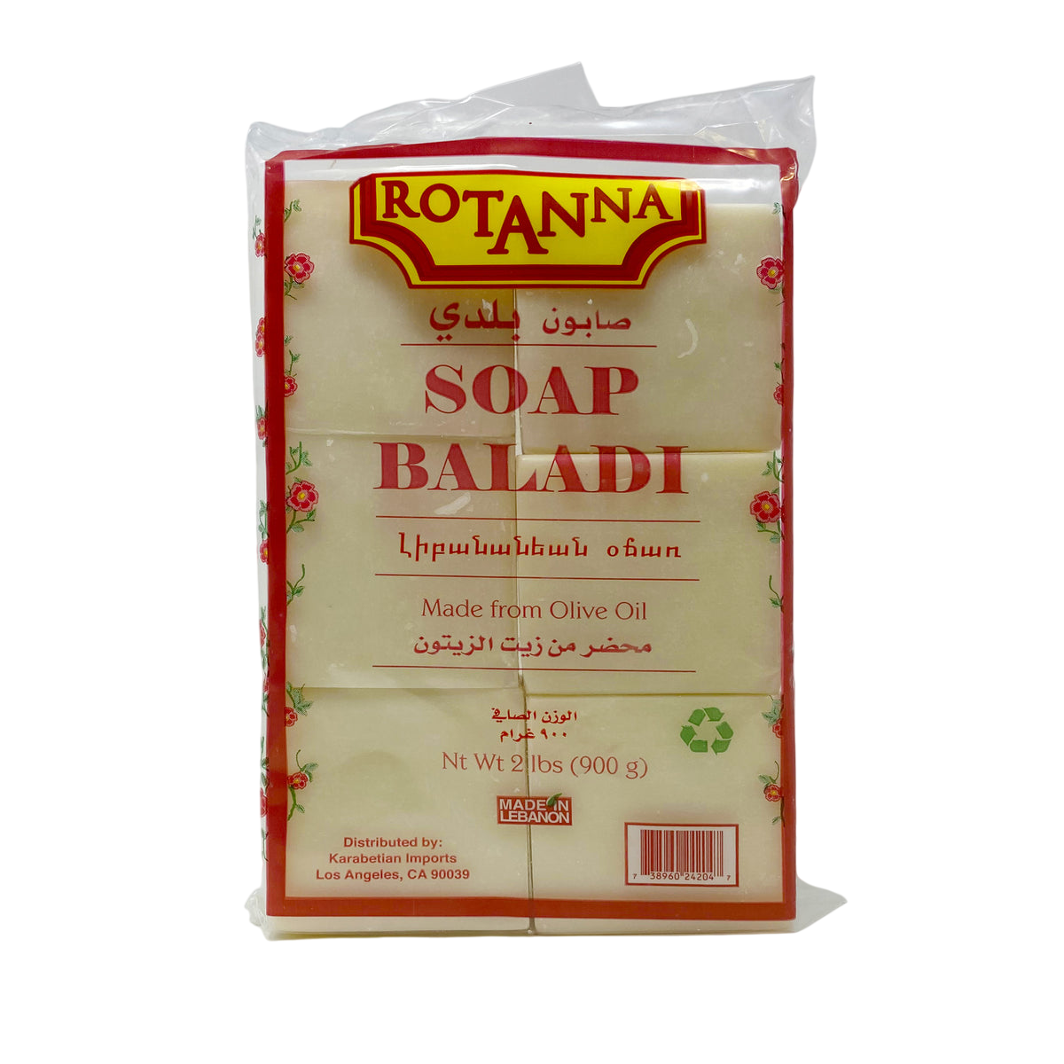 Rotanna Baladi Soap 900g