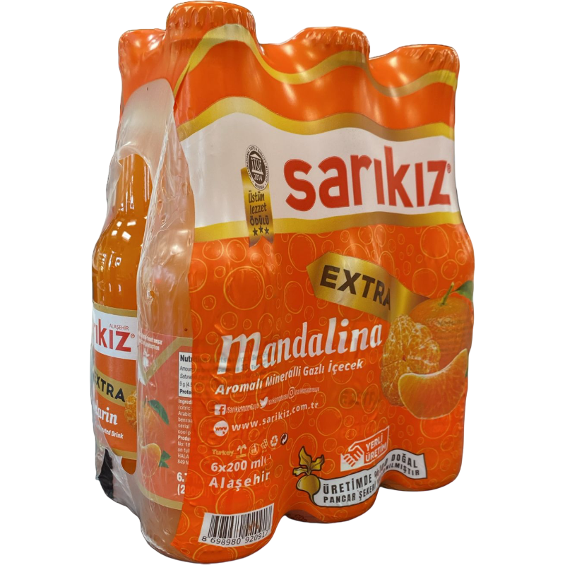 Sarikiz Mineral Water With Mandalina 0.4 kg