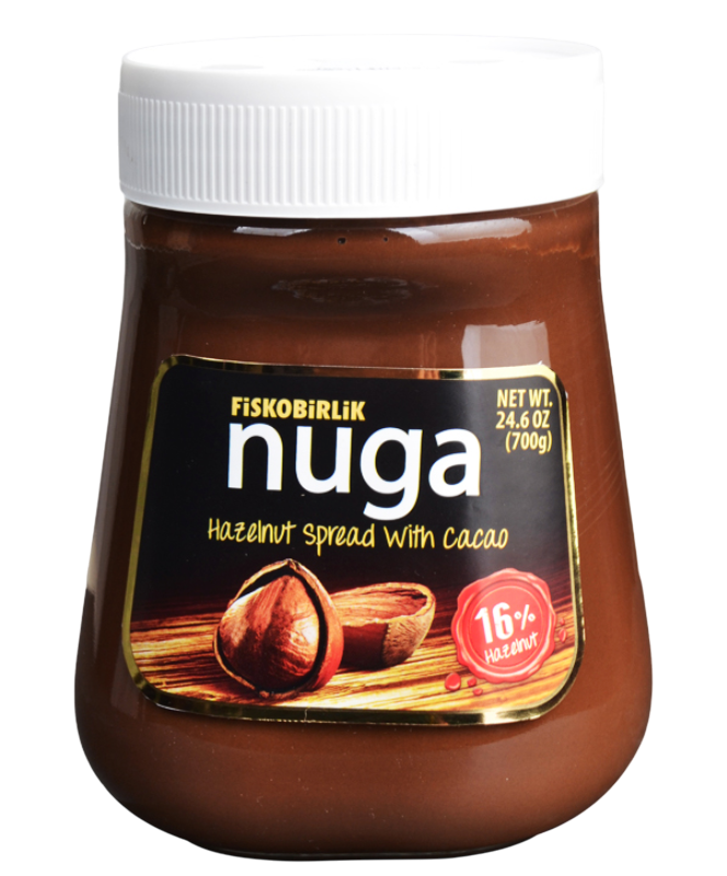 Fiskobirlik Nuga Hazelnut Spread With Cocoa 700g