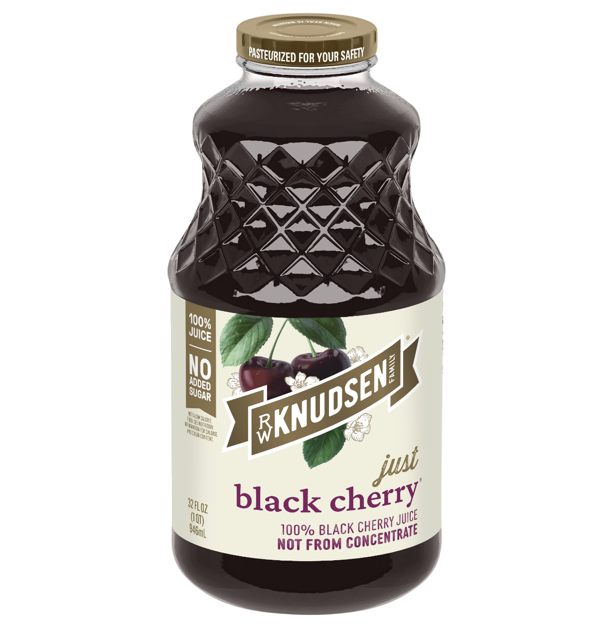 R.W.Knudsen Just Black Cherry Juice 32 oz.