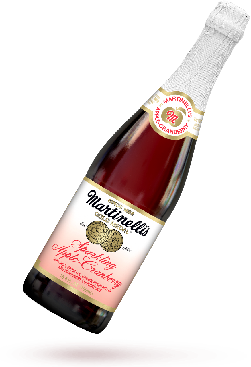 Martinelli's Sparkling Cider Apple Cranberry