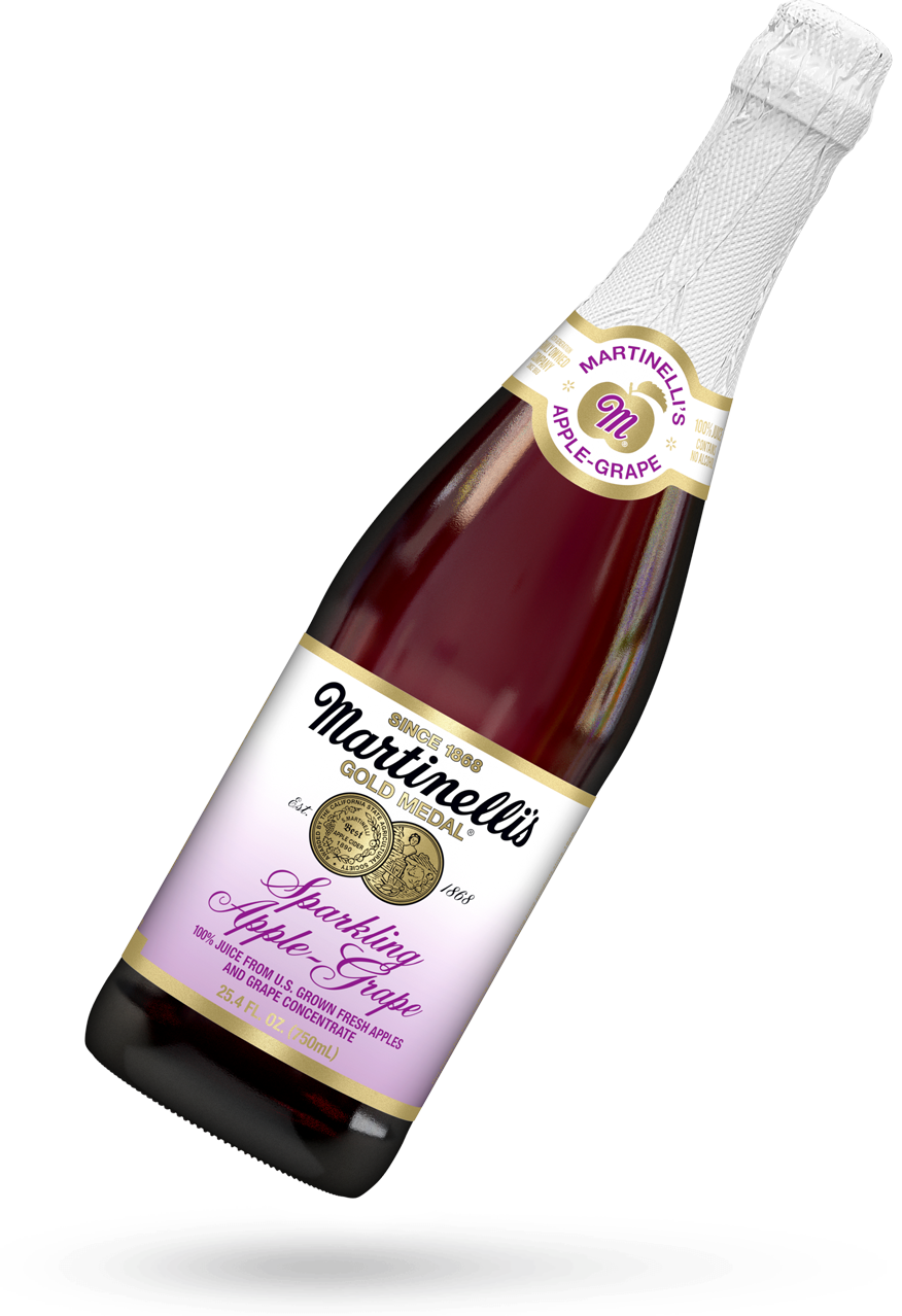 Martinelli's Sparkling Cider Apple Grape