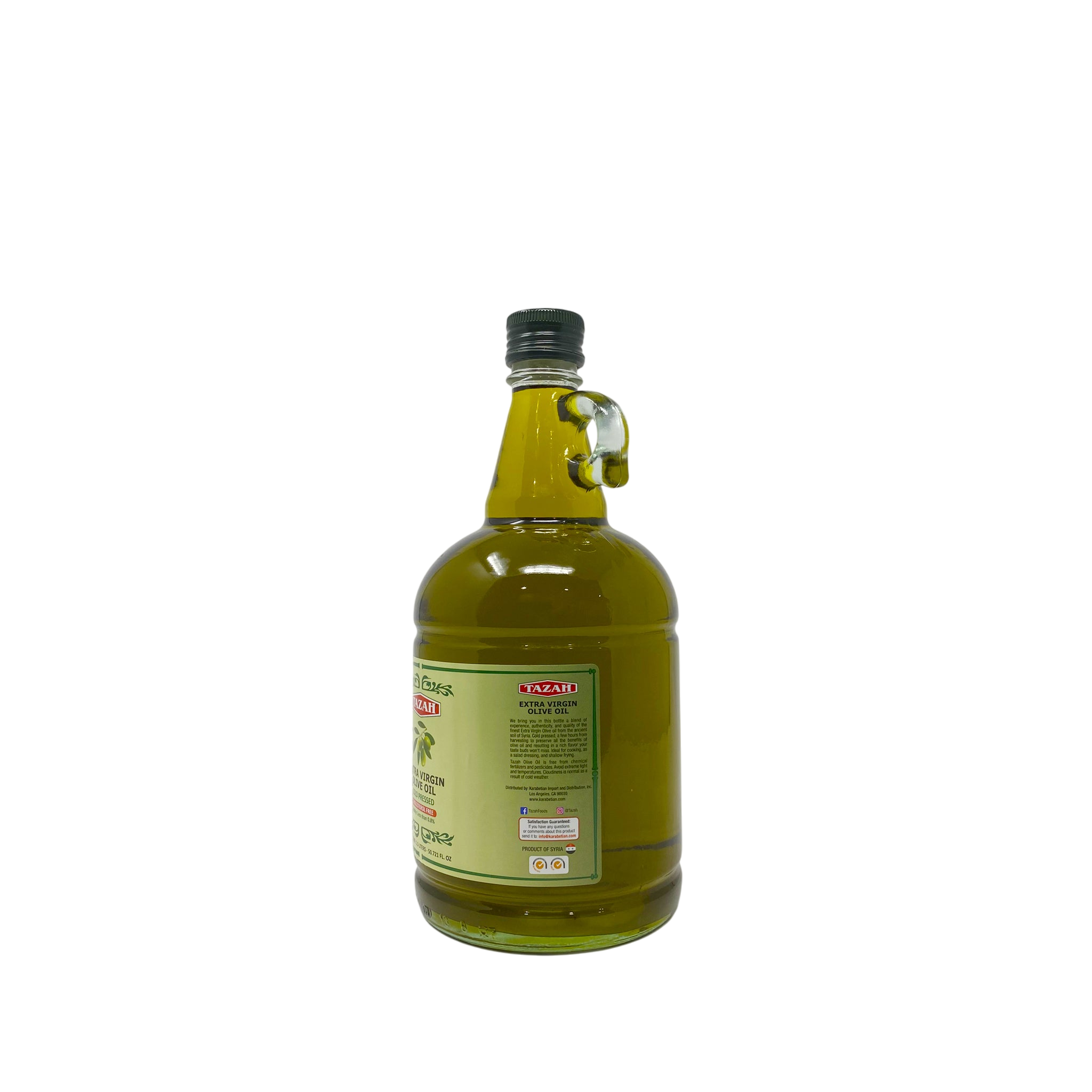 Tazah Extra Virgin Olive Oil 97 oz.