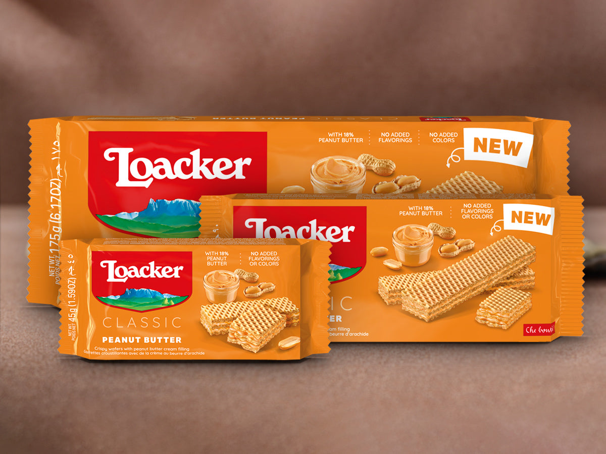 Loacker Peanut Butter Wafers