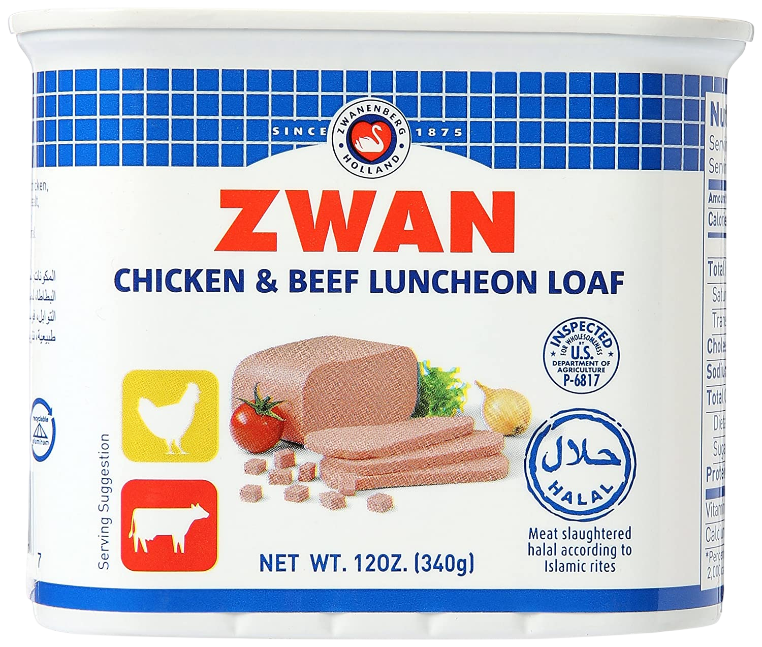 Zwan Chicken Luncheon 1.2 kg