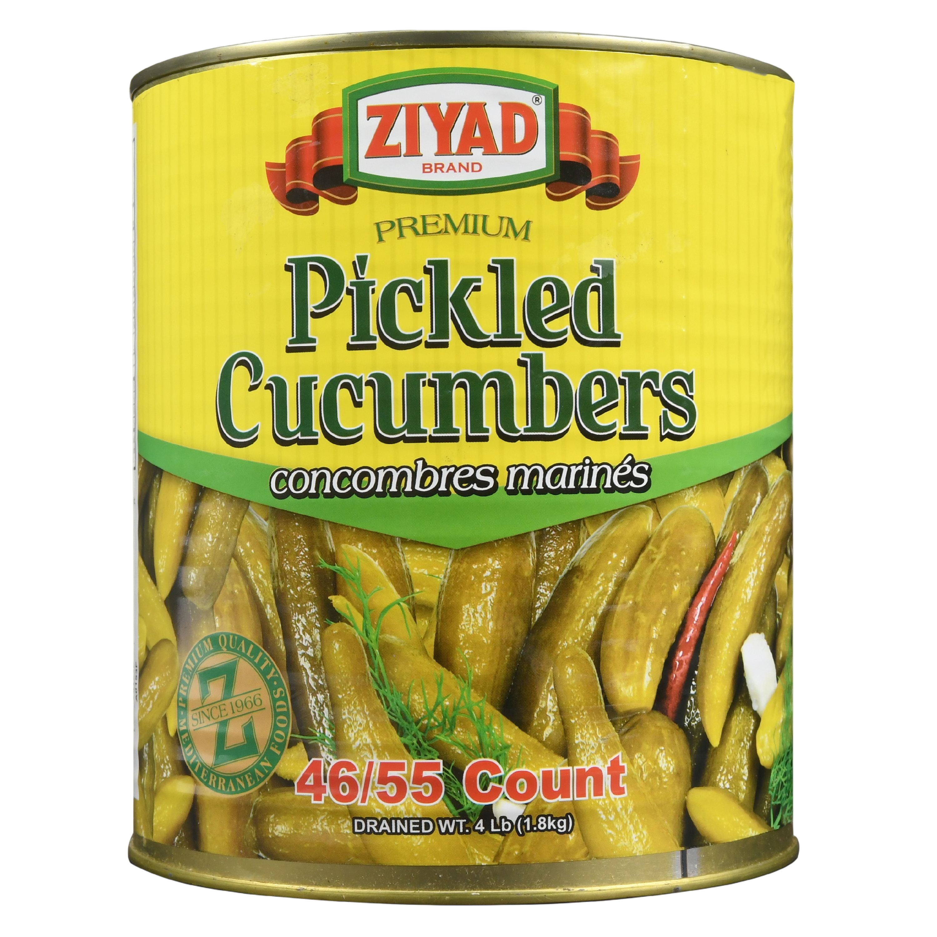 Ziyad Pickled Cucumber 100/120 ct 4 lb