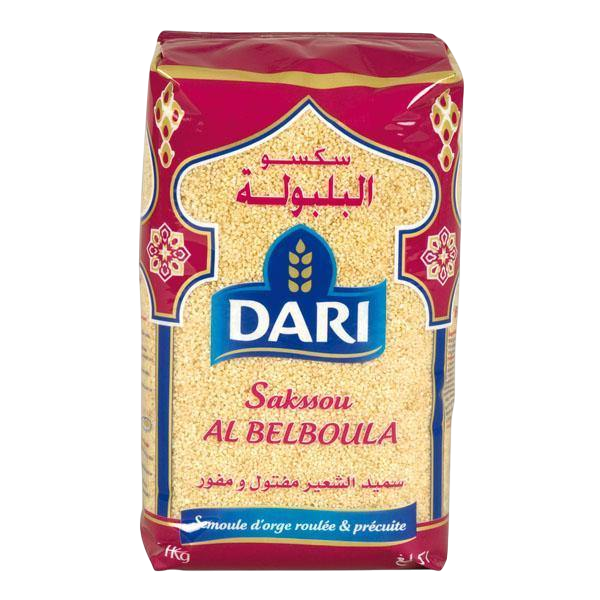 Dari Al Belboula Barley Couscous 1kg