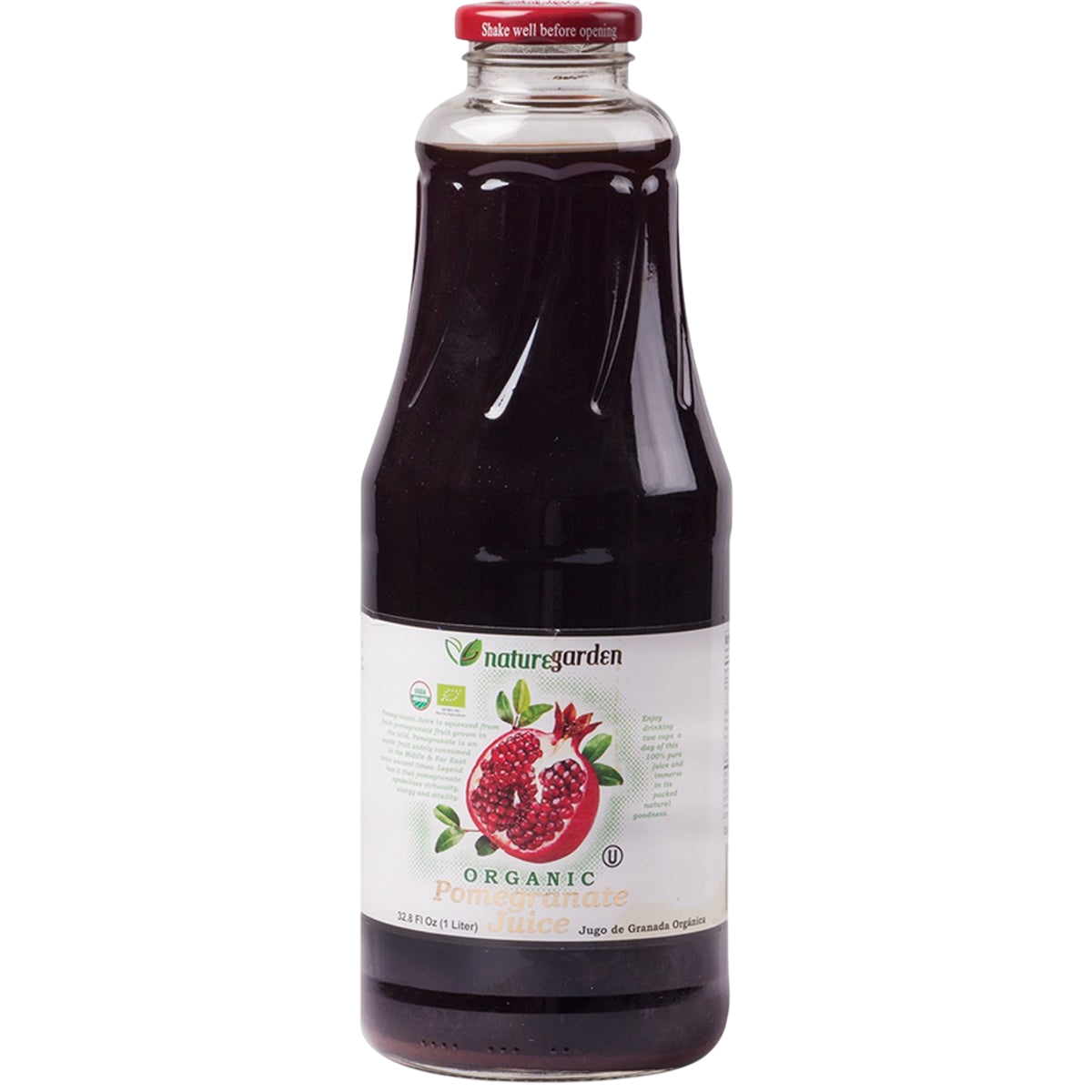 Nature Garden Organic Pomegranate Juice 1l