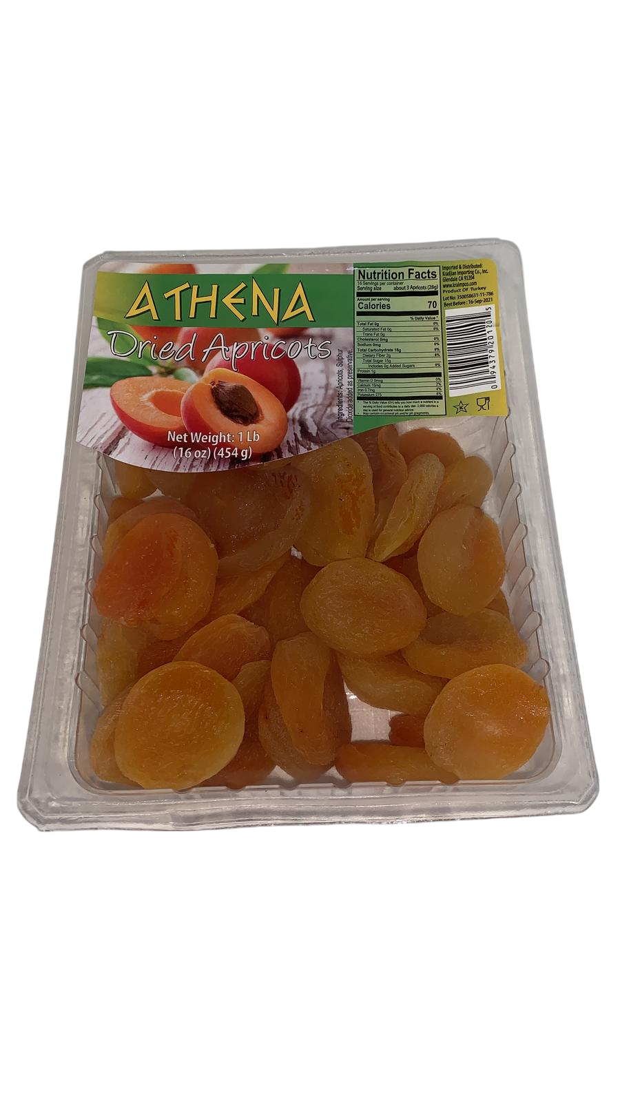 Athena Dried Apricots 1lb