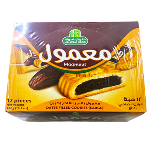 Halwani Maamoul Date Cookies 480g