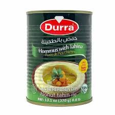 Durra Chickpeas Dip with Sesame Paste Hommus Tahini